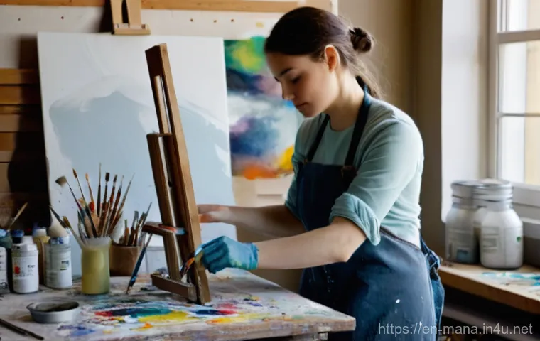 경영지도사 실기시험 준비 노하우 - **Prompt 2: Serene Mountain Adventurer**
    "A lone young woman, in her mid-20s, is captured from a...